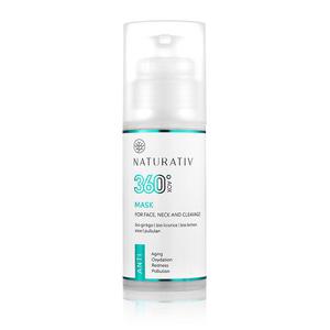 Naturativ 360 aox mask for face neck cleavage maska kojco-napinajca do twarzy szyi i dekoltu 100ml - 2872813452