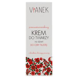 Vianek przeciwzmarszczkowy krem do twarzy na dzie do cery tustej 50ml - 2872813943