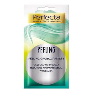 Perfecta peeling gruboziarnisty gboko oczyszcza redukuje nadmiar sebum wygadza 8ml - 2872814279