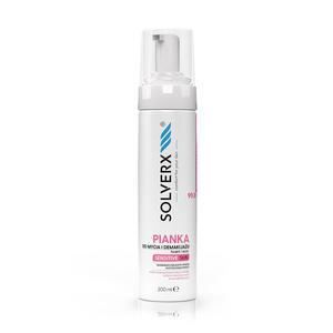 Solverx sensitive skin for women pianka do mycia i demakijau skra wraliwa i naczyniowa 200ml - 2873405308