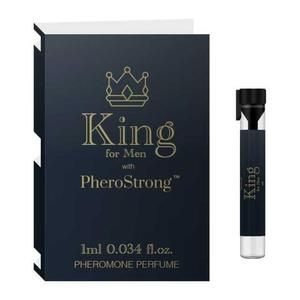 Pherostrong king for men pheromone perfume perfumy z feromonami dla mczyzn spray 1ml - 2873078394