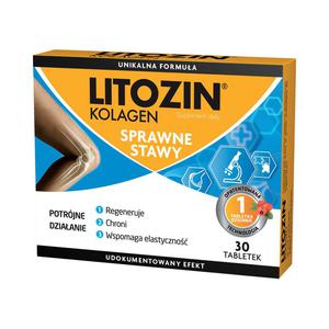 Litozin kolagen sprawne stawy suplement diety 30 tabletek - 2873681463