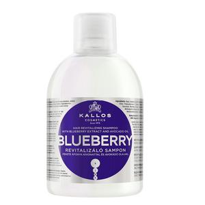 Kallos kjmn blueberry revitalizing shampoo rewitalizujcy szampon do wosw z ekstraktem z jagd 1000ml - 2873830538