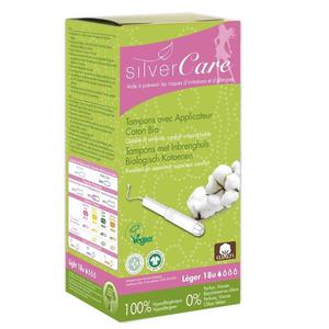 Masmi silver care tampony z aplikatorem z baweny organicznej light 18szt - 2874103630