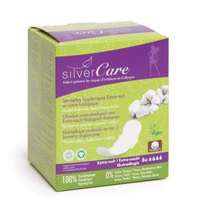 Masmi silver care ekstradugie podpaski na noc z baweny organicznej 8szt - 2878410445