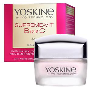 Yoskine supreme-vit b12 + c wypeniajcy krem silnie przeciwzmarszczkowy do twarzy na dzie 60+ 50ml - 2874206867