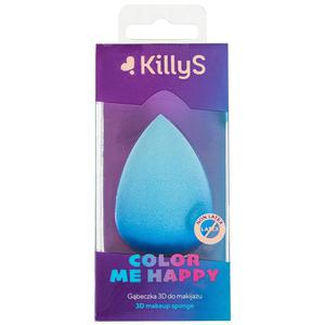 Killys color me happy gbeczka 3d do makijau niebieska - 2874329164