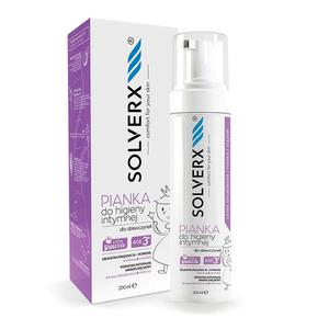 Solverx little princess pianka do higieny intymnej dla dziewczynek 200ml - 2874329885