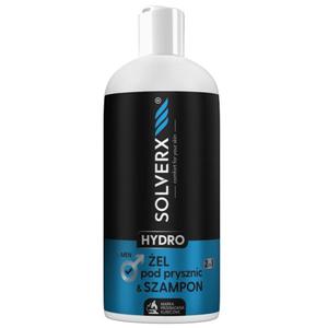 Solverx hydro el pod prysznic i szampon 2w1 dla mczyzn 400ml - 2874329888