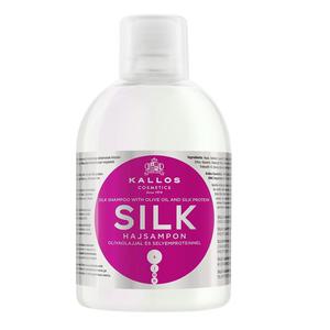 Kallos kjmn silk shampoo szampon do wosw z oliw z oliwek i proteinami jedwabiu 1000ml - 2878410505