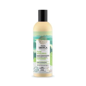 Natura siberica taiga siberica tuva white birch wegaska odywka do wosw z bia brzoz intensywne odwieenie i pogrubienie wosw 270ml - 2877475985