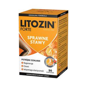Litozin forte sprawne stawy suplement diety 90 kapsuek - 2875278120