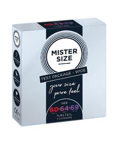 Mister size condoms prezerwatywy dopasowane do rozmiaru 60mm 64mm 69mm 3szt. - 2875706804
