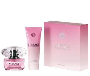 Versace bright crystal zestaw woda toaletowa spray 50ml + balsam do ciaa 100ml - 2875828126