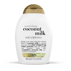 Ogx nourishing + coconut milk shampoo nawilajcy szampon z mleczkiem kokosowym 385ml - 2875828455