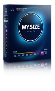 My.size pro condoms prezerwatywy 69mm 3szt - 2875828496