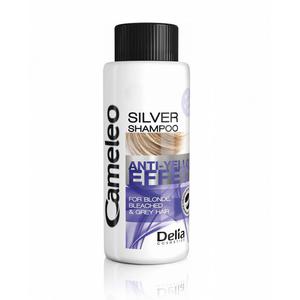 Cameleo anti-yellow effect silver shampoo mini szampon do wosw blond przeciw kniciu 50ml - 2876929103