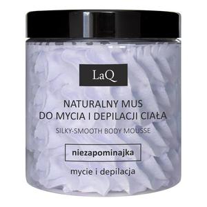 Laq naturalny mus do mycia i depilacji ciaa niezapominajka 250ml - 2876445488