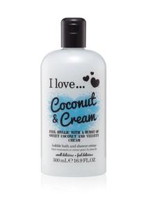 I love bath shower creme krem pod prysznic i do kpieli coconut cream 500ml - 2876447110