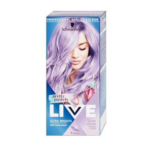 Schwarzkopf live ultra brights pretty pastels farba do wosw do 8 my l120 lilac crush - 2876447283