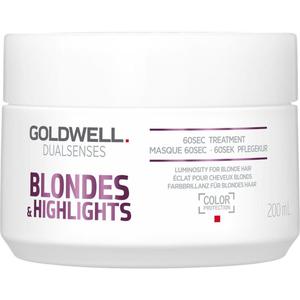 Goldwell dualsenses blondes&highlights 60sec treatment 60-sekundowa kuracja dla wosw blond i z pasemkami 200ml - 2876447862