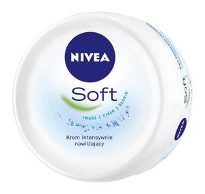 Nivea soft krem intensywnie nawilajcy z olejkiem jojoba i witamin e 100ml - 2876449461