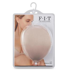 Fit cloth adhesive bra samonony biustonosz d beige - 2876783092