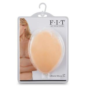 Fit adhesive silicone bra silikonowy samonony biustonosz b light - 2876783098