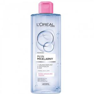 L'oreal paris skin expert pyn micelarny skra wraliwa i sucha 400ml - 2876929227