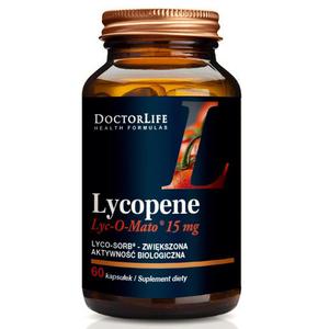 Doctor life lycopene likopen 15mg ekstrakt z pomidorw suplement diety 60 kapsuek - 2876784511