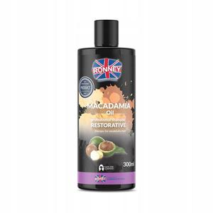 Ronney macadamia oil professional shampoo restorative wzmacniajcy szampon do wosw suchych i osabionych 300ml - 2877943054