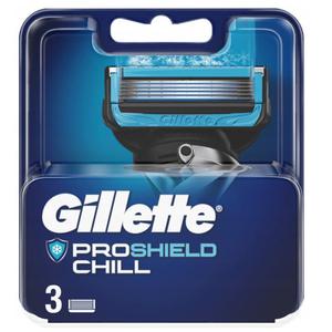 Gillette proshield chill wymienne ostrza do maszynki do golenia 3szt. - 2876785479