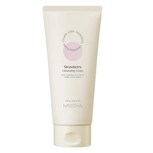 Missha creamy latte cleansing foam kremowa pianka oczyszczajca do twarzy strawberry 172ml - 2877159397