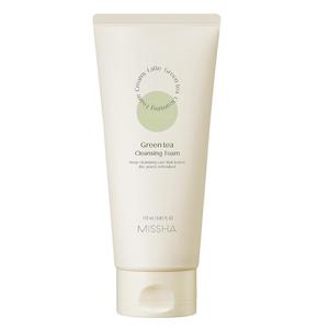 Missha creamy latte cleansing foam kremowa pianka oczyszczajca do twarzy green tea 172ml - 2877159398