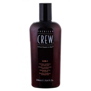 American crew 3in1 shampoo conditioner and body wash szampon odywka i el do kpieli 250ml - 2877389193