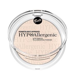 Bell hypoallergenic facebody illuminating powder hypoalergiczny rozwietlacz do twarzy i ciaa 01 6g - 2877389320