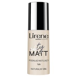 Lirene city matt podkad matujcy do twarzy 204 naturalny 30ml - 2877389725