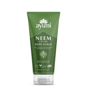 Ayumi neem tea tree body scrub oczyszczajcy peeling do ciaa 200ml - 2877389862