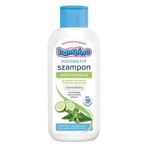 Bambino rodzina szampon odwieajcy do wosw normalnych i przetuszczajcych si 400ml - 2877390153