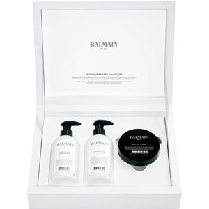 Balmain moisturizing care set zestaw moisturizing shampoo 300ml + moisturizing conditioner 300ml + repair mask 200ml - 2877390257