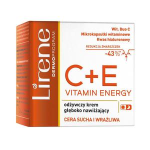 Lirene vitamin energy c+e odywczy krem gboko nawilajcy 50ml - 2877390453