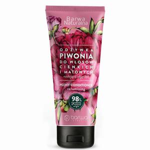 Barwa naturalna odywka do wosw cienkich i matowych piwonia 200ml - 2877390617