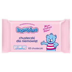 Bambino chusteczki dla niemowlt 63szt. - 2878411250