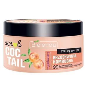 Bielenda scrub coctail wygadzajcy peeling do ciaa brzoskwinia + kombucha 350g - 2877391860