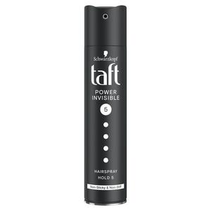 Taft invisible power hairspray lakier do wosw w sprayu mega strong 250ml - 2878411435