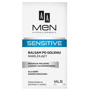 Aa men sensitive balsam po goleniu nawilajcy dla skry bardzo wraliwej 100ml - 2877846327