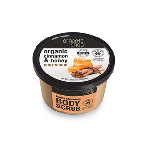 Organic shop rejuvenating body scrub kojcy peeling do ciaa cinnamon honey 250ml - 2877943295