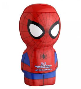 Air-val spiderman 2in1 shower gel & shampoo 2d el pod prysznic i szampon dla dzieci 400ml - 2877846559