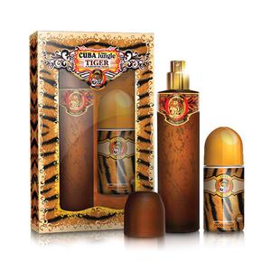 Cuba original cuba jungle tiger zestaw woda perfumowana spray 100ml + dezodorant w kulce 50ml - 2877848043