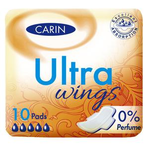 Carin ultra wings podpaski higieniczne 10szt - 2877848178